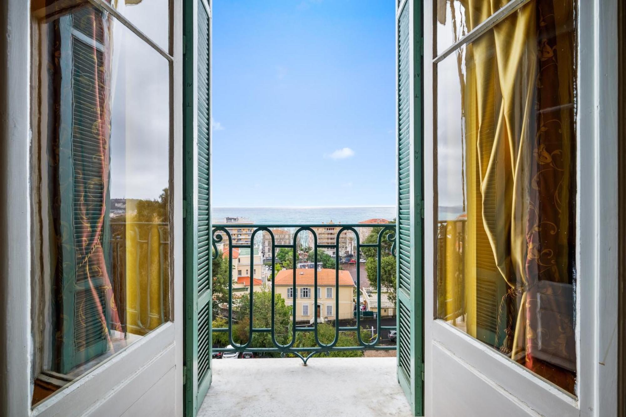 Apartament Le Coq Tersling - Residential Parking - Ac - Sea View Mentona Zewnętrze zdjęcie